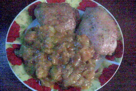 Нежный соус с кабачками и яблоками: шаг 1