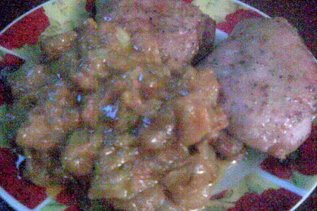 Нежный соус с кабачками и яблоками: шаг 2