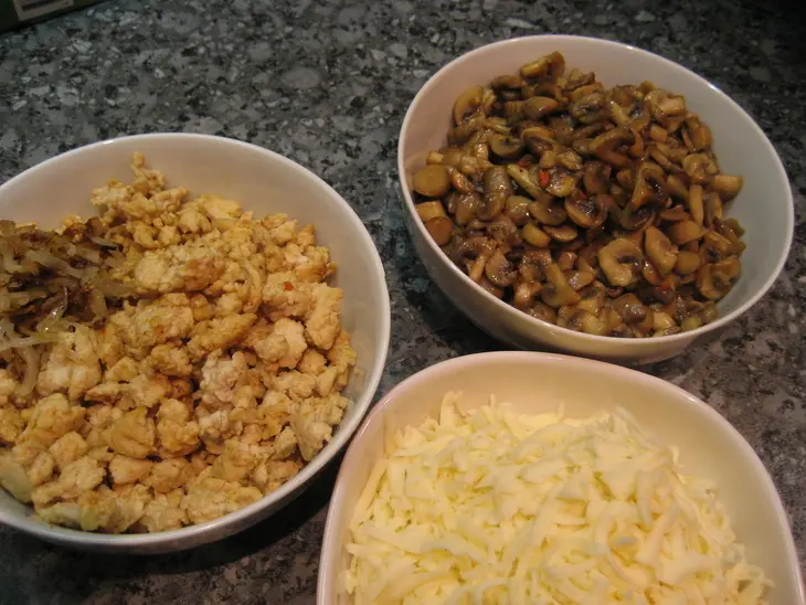 "жюльен" в ракушках: шаг 2