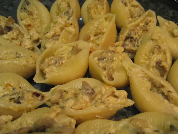 "жюльен" в ракушках: шаг 4