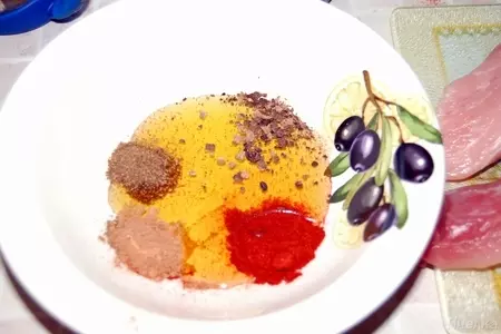Сладкое мясо с каштанами и черносливом: шаг 2