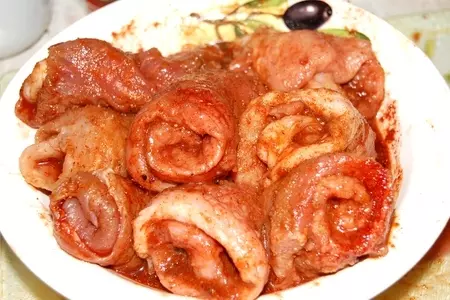 Сладкое мясо с каштанами и черносливом: шаг 5