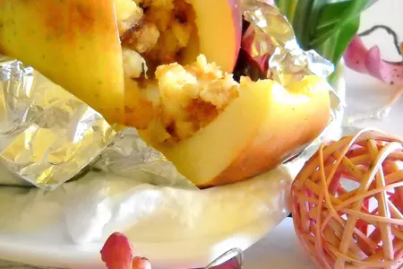 Печеные яблоки на гриле/ в духовом шкафу.: шаг 2