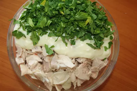 Пирог с клюквой и курицей: шаг 2