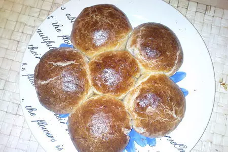 Булочки ромашка: шаг 3