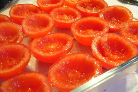 Помидоры, фаршированные пшеном и печенью: шаг 3