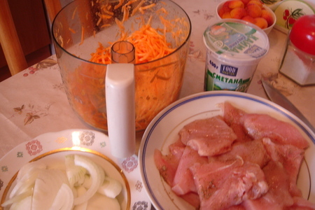 Куриная грудка в сметанно-абрикосовом соусе: шаг 2