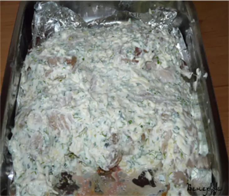 Курица под сырной "шубкой": шаг 3
