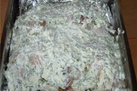 Курица под сырной "шубкой": шаг 3