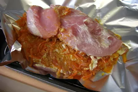 Мясо в фольге: шаг 7