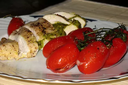 Куриная грудка с фисташковой начинкой: шаг 4
