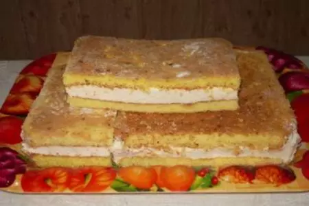 Торт  " праздничный ": шаг 1