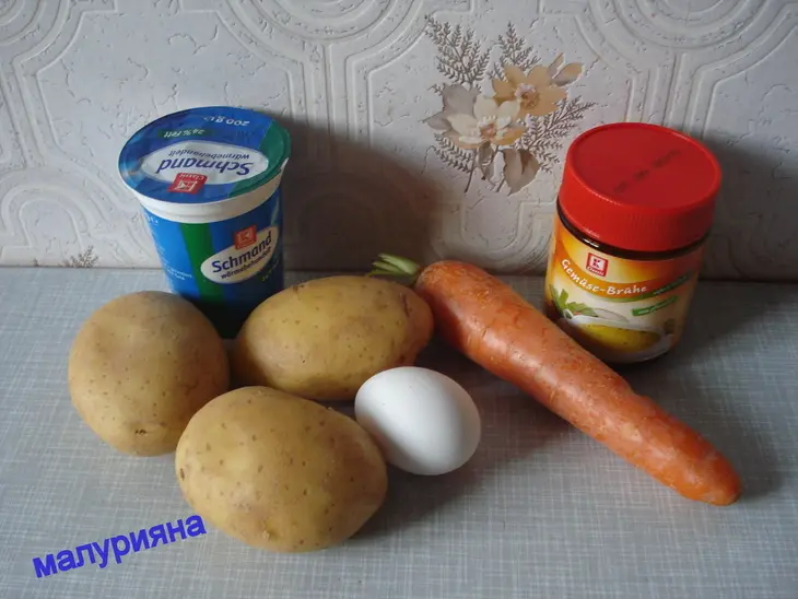 Суп " метелица ": шаг 1