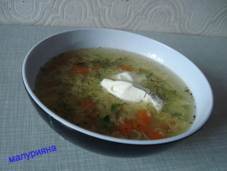 Суп " метелица ": шаг 5