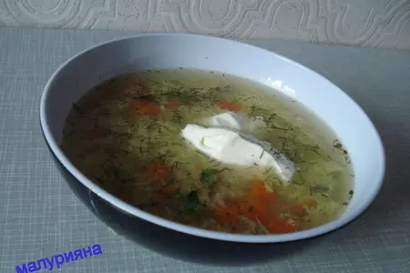 Суп " метелица ": шаг 5