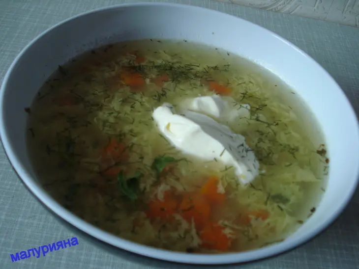 Суп " метелица ": шаг 6
