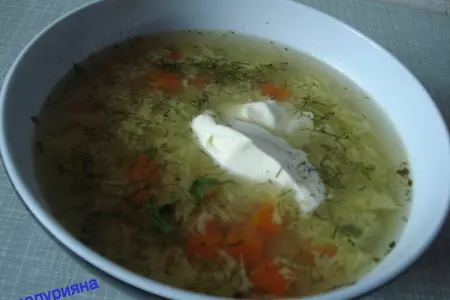 Суп " метелица ": шаг 6