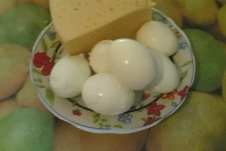 Кальцоне  со шпинатом и яйцом: шаг 3