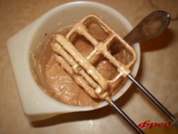 Кофейный торт с шоколадом и безе: шаг 3