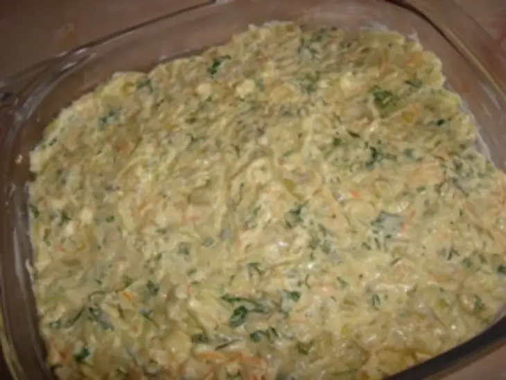 Палтус, запеченый с кабачком.: шаг 4