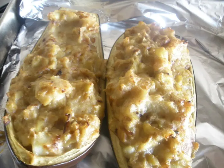 Баклажаны с начинкой из картофеля: шаг 2