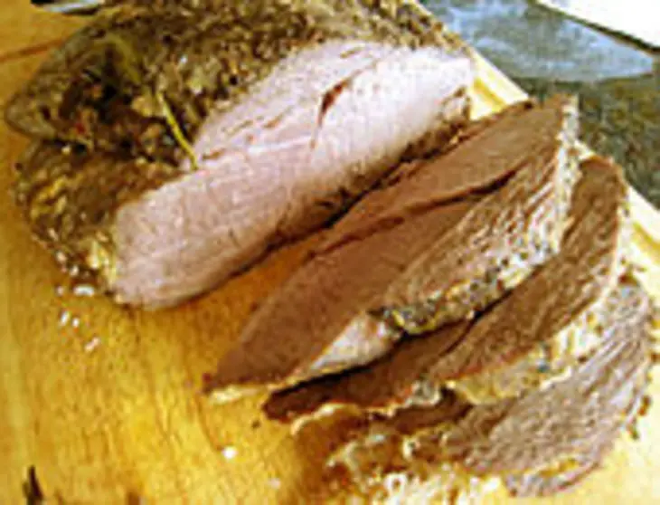Оленина в соли.: шаг 7