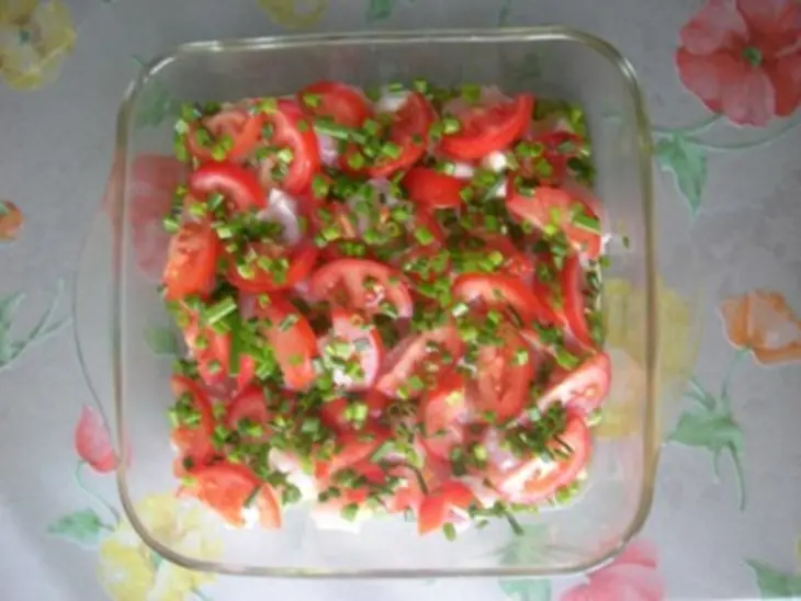 Куриное филе, запеченое под цуккини: шаг 1