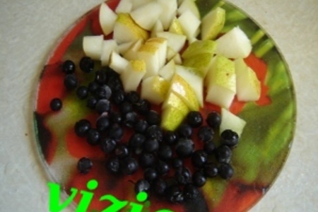 Творожное суфле с ягодами и фруктами: шаг 2