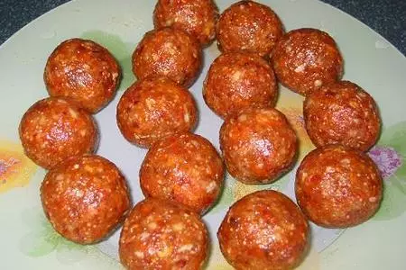 Конфеты из сухофруктов: шаг 2