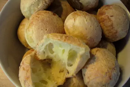 Бразильский сырный хлеб  пао ди кеджо (pаo de queijo): шаг 4