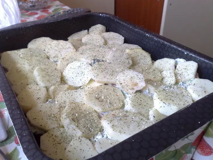 Мясо по-французски со сливками: шаг 6