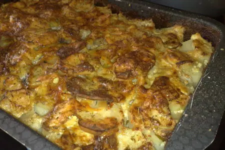 Мясо по-французски со сливками: шаг 9