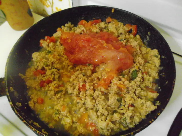Пирог мясной с овощными нотками: шаг 1