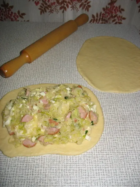 Пирог "зайка с морковкой" с разной начинкой: шаг 2