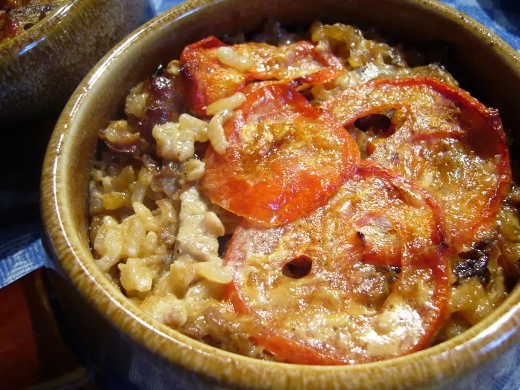 Каша с мясом в горшочке: шаг 5