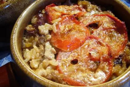 Каша с мясом в горшочке: шаг 5