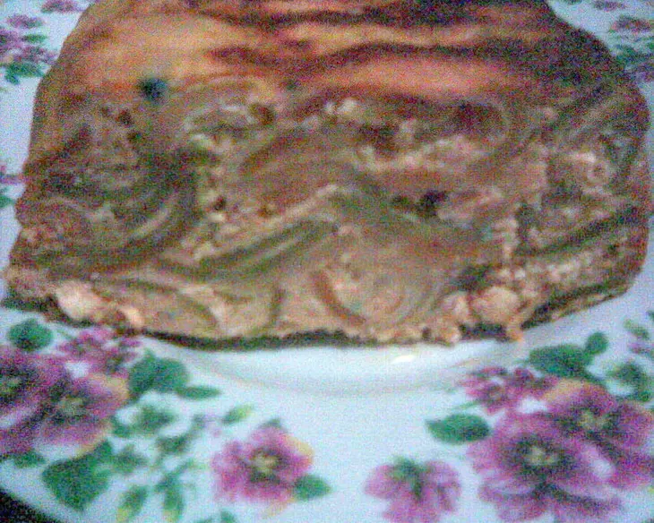 Творожная запеканка с итальянскими разноцветными ракушками и карамельным пуддингом: шаг 3