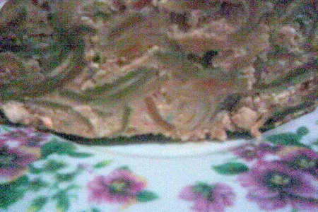 Творожная запеканка с итальянскими разноцветными ракушками и карамельным пуддингом: шаг 6