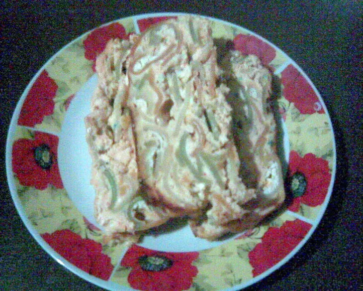 Творожная запеканка с итальянскими разноцветными ракушками и карамельным пуддингом: шаг 9
