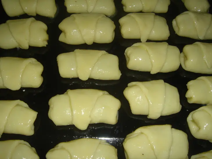 Рогалики с киви: шаг 6