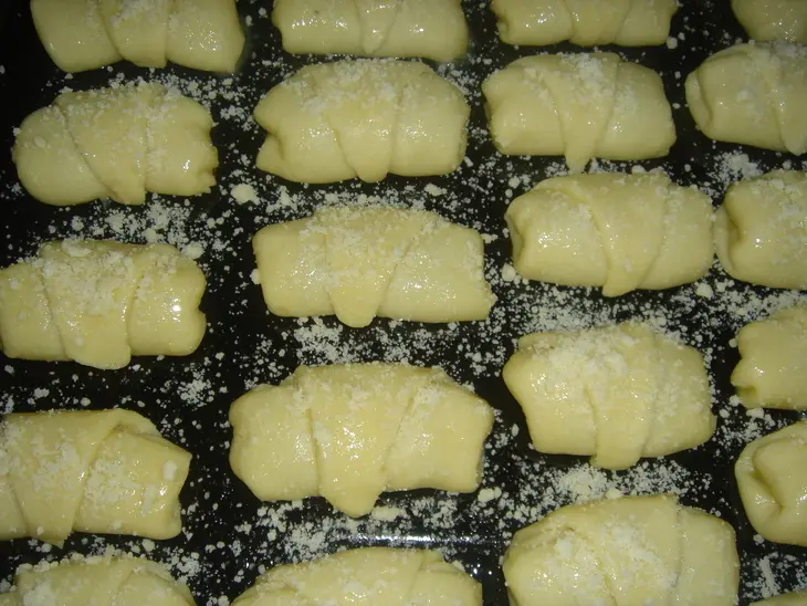 Рогалики с киви: шаг 7