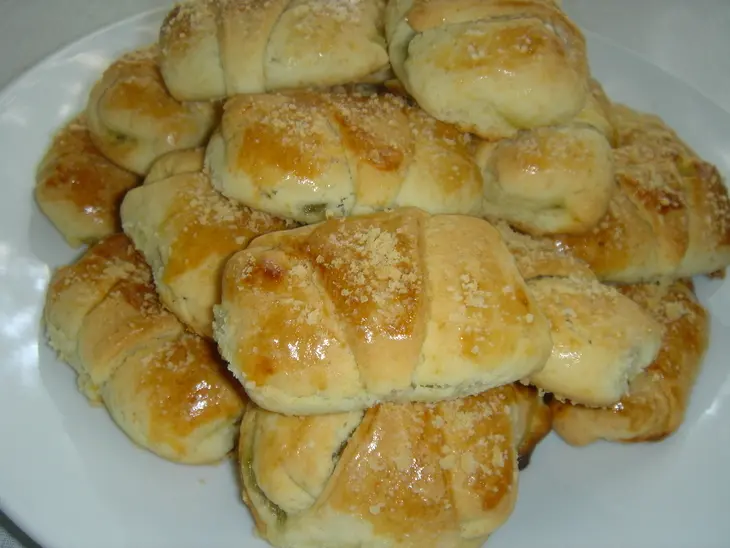 Рогалики с киви: шаг 9
