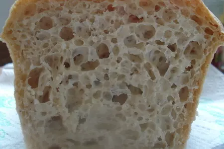Хлеб с закваской poolish - рецепт для всех: кто боится, не умеет, не хочет и вообще не будет...: шаг 7