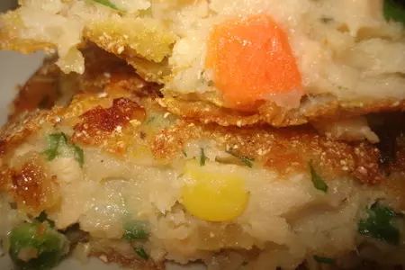 Котлеты из форели с овощами: шаг 9