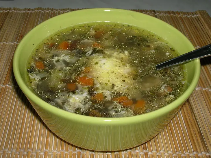 Супчик с морской капустой: шаг 1