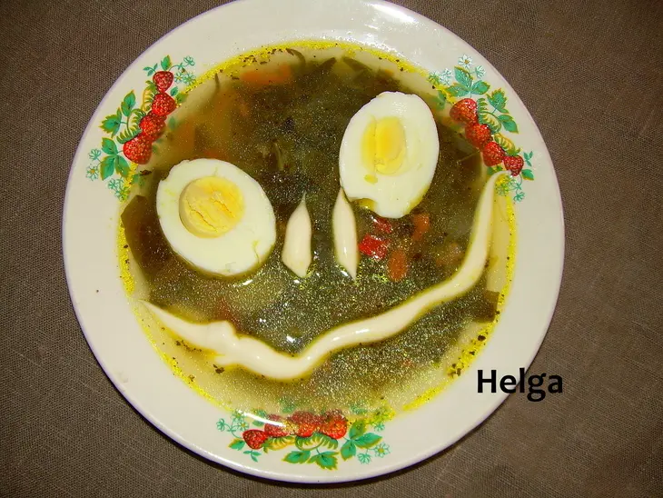 Супчик щавелевый.: шаг 2
