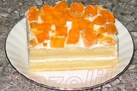 Пирог  “апельсиновый»: шаг 2