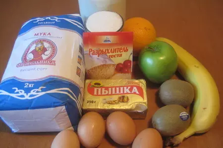 Торт "экзотический рай": шаг 1