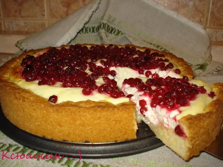 Пирог с красной смородиной: шаг 1