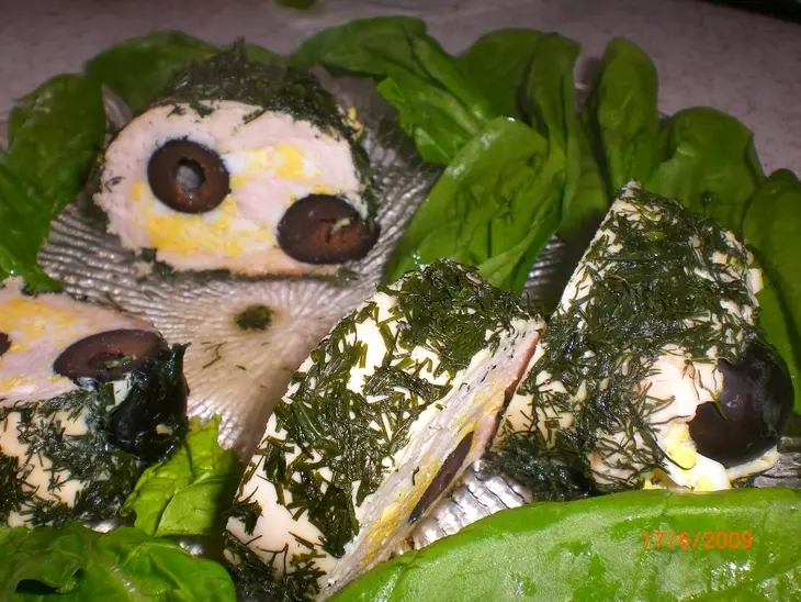 Куриная грудка с яйцом и укропом: шаг 4